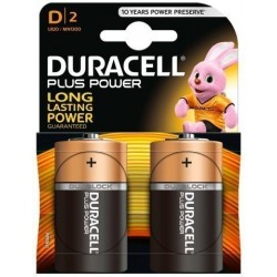 PILAS DURACELL D PLUS...