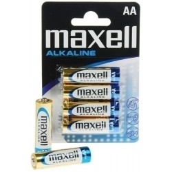 PILAS ALCALINA MAXELL LR06 B/4