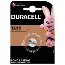 PILA DURACELL BOTON CR1632...