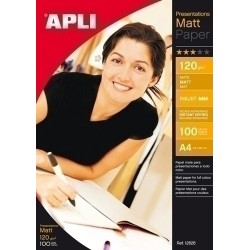 PAPEL A4 APLI MATE 120g...