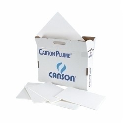 CARTON PLUMA CANSON BLANCO...