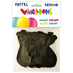 GLOBO FASHION PASTEL NEGRO...